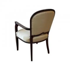 Jules Leleu Art Deco of 6 Dining Chairs by Jules Leleu - 2911407