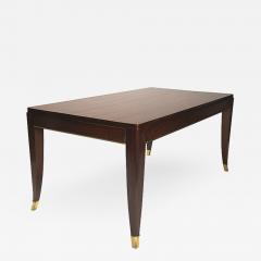 Jules Leleu Elegant dining or library table in rosewood by Jules Leleu - 702589