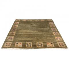 Jules Leleu FINE ART DECO RECTANGULAR WOOL RUG IN THE MANNER OF LELEU - 977191