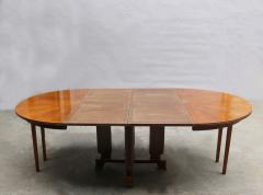 Jules Leleu FINE FRENCH ART DECO EXTENDABLE ROUND DINING TABLE BY JULES LELEU - 977348