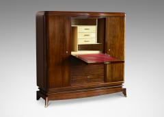 Jules Leleu Fine Cabinet with Secretaire in Rosewood by Jules Leleu - 3701670