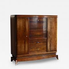 Jules Leleu Fine Cabinet with Secretaire in Rosewood by Jules Leleu - 3704646