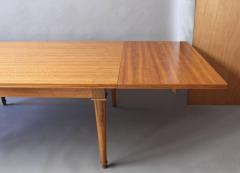 Jules Leleu Fine French Art Deco Extendable Walnut Dining Table by Jules Leleu - 413140