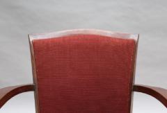 Jules Leleu Fine French Art Deco Mahogany Armchair by Jules Leleu - 1184730