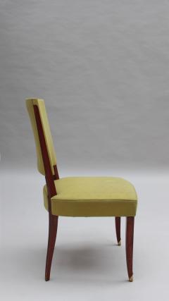 Jules Leleu Fine French Art Deco Mahogany Chair by Jules Leleu - 3911648