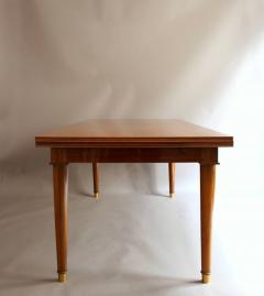 Jules Leleu Fine French Art Deco Walnut Dining Table by Jules Leleu - 377910