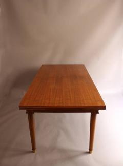 Jules Leleu Fine French Art Deco Walnut Dining Table by Jules Leleu - 377911