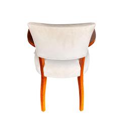 Jules Leleu French Art Deco Butterfly Arm Chair c 1935 1 of 4 - 4247317