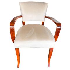 Jules Leleu French Art Deco Butterfly Arm Chair c 1935 1 of 4 - 4247320