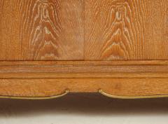 Jules Leleu French Limed Oak Cabinet attrib to Leleu France c 1940 - 1930623