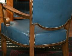 Jules Leleu JULES LELEU Set of Four Art Deco Armchairs - 1498383