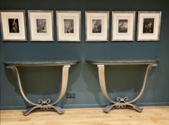 Jules Leleu Jules Leleu Art Deco Console Tables - 2204745