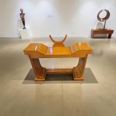 Jules Leleu Jules Leleu Art Deco Vanity and Console with Mirror France Circa 1930s - 4461490