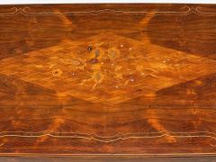 Jules Leleu Jules Leleu French Art Deco Rosewood Abalone Dining Table France 1930s - 4436368