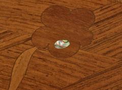 Jules Leleu Jules Leleu French Art Deco Rosewood Abalone Dining Table France 1930s - 4436373