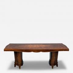Jules Leleu Jules Leleu French Art Deco Rosewood Abalone Dining Table France 1930s - 4439603