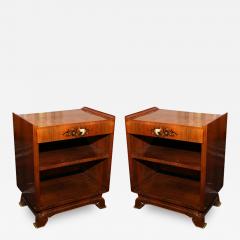 Jules Leleu Jules Leleu Pair Of French Art Deco Side Tables - 1476285