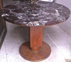 Jules Leleu Jules Leleu Signed Coffee Table with a Superb Marble Top - 423147