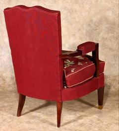 Jules Leleu Jules Leleu pair of 1940s armchairs - 3623237