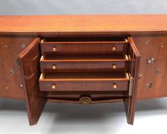 Jules Leleu Large Four Door Commode by Jules Leleu Marquetry by Messager circa 1948 - 4333302