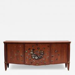 Jules Leleu Large Four Door Commode by Jules Leleu Marquetry by Messager circa 1948 - 4351089