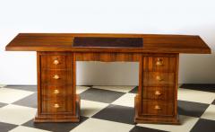 Jules Leleu Mahogany Art Deco Desk by Jules Leleu - 1131557