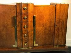 Jules Leleu Monumental and Rare Art Deco Sideboard or Cabinet by Jules Leleu - 416399