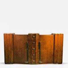 Jules Leleu Monumental and Rare Art Deco Sideboard or Cabinet by Jules Leleu - 416468