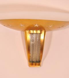 Jules Leleu Pair of Art Deco Wall Sconces by JULES LELEU 2 pairs available  - 1435874