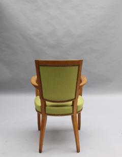 Jules Leleu Pair of French Art Deco Bridge Chairs by Jules Leleu - 590606