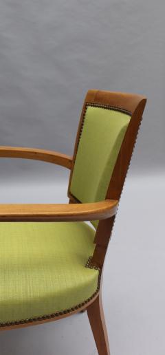 Jules Leleu Pair of French Art Deco Bridge Chairs by Jules Leleu - 590607