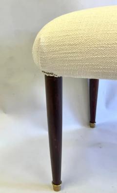 Jules Leleu SET OF 8 French Mid Century Art Deco Dining Chairs Signed by Jules Leleu - 3332358