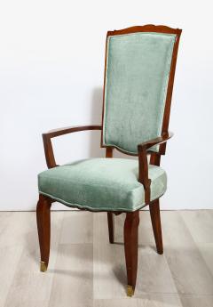 Jules Leleu Set of 6 Dining Chairs - 2345038