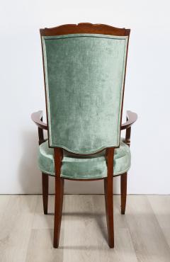 Jules Leleu Set of 6 Dining Chairs - 2345043