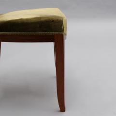 Jules Leleu Set of 6 Fine French 1930s Dining Chairs by Jules Leleu - 4602007