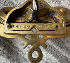 Jules Leleu Set of Four Signed Wall Sconces by Jules Leleu  - 4587638