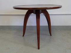 Jules Leleu Two French Side Tables Cocktail Tables in the Style of Jules Leleu - 1799536