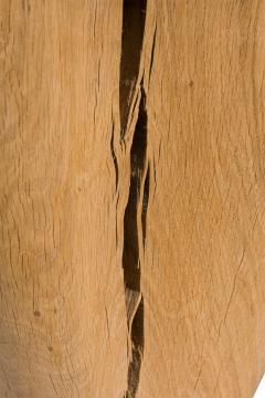 Jules Lobgeois French Contemporary Unique Solid Oak and Brass Duramen - 4605765