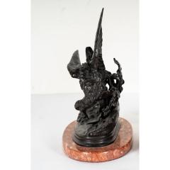 Jules Moigniez Antique Jules Moigniez French Bronze Sandrpiper Bird Sculpture - 4541967