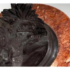 Jules Moigniez Antique Jules Moigniez French Bronze Sandrpiper Bird Sculpture - 4541969