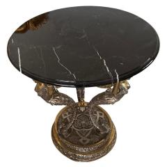Jules Moigniez French Bronze Sculptural Side Table by Jules Moigniez 1 of 2 - 4239777