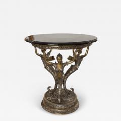 Jules Moigniez French Bronze Sculptural Side Table by Jules Moigniez 1 of 2 - 4242172