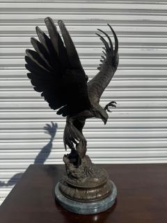 Jules Moigniez Jules Moigniez 25 Bronze Sculpture The Falcon  - 4397920
