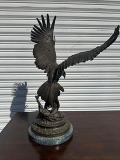 Jules Moigniez Jules Moigniez 25 Bronze Sculpture The Falcon  - 4397942