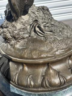 Jules Moigniez Jules Moigniez 25 Bronze Sculpture The Falcon  - 4397946