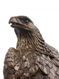 Jules Moigniez Patriotic Eagle Bronze Sculpture after Jules Moigniez - 3848089