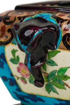 Jules Vieillard French Victorian Chinoiserie Cachepot - 4674164