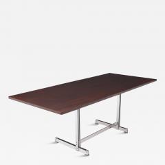 Jules Wabbes Jules Wabbes Desk Table Chrome Plated Steel For Mobilier Universel 1960s - 846475