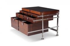 Jules Wabbes Jules Wabbes Mahogany Double Chest of Drawers for Mobilier Universel 1960s - 844354