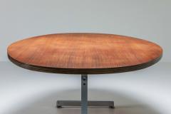 Jules Wabbes Jules Wabbes Oval Dining Table for Mobilier Universel 1960s - 1420994